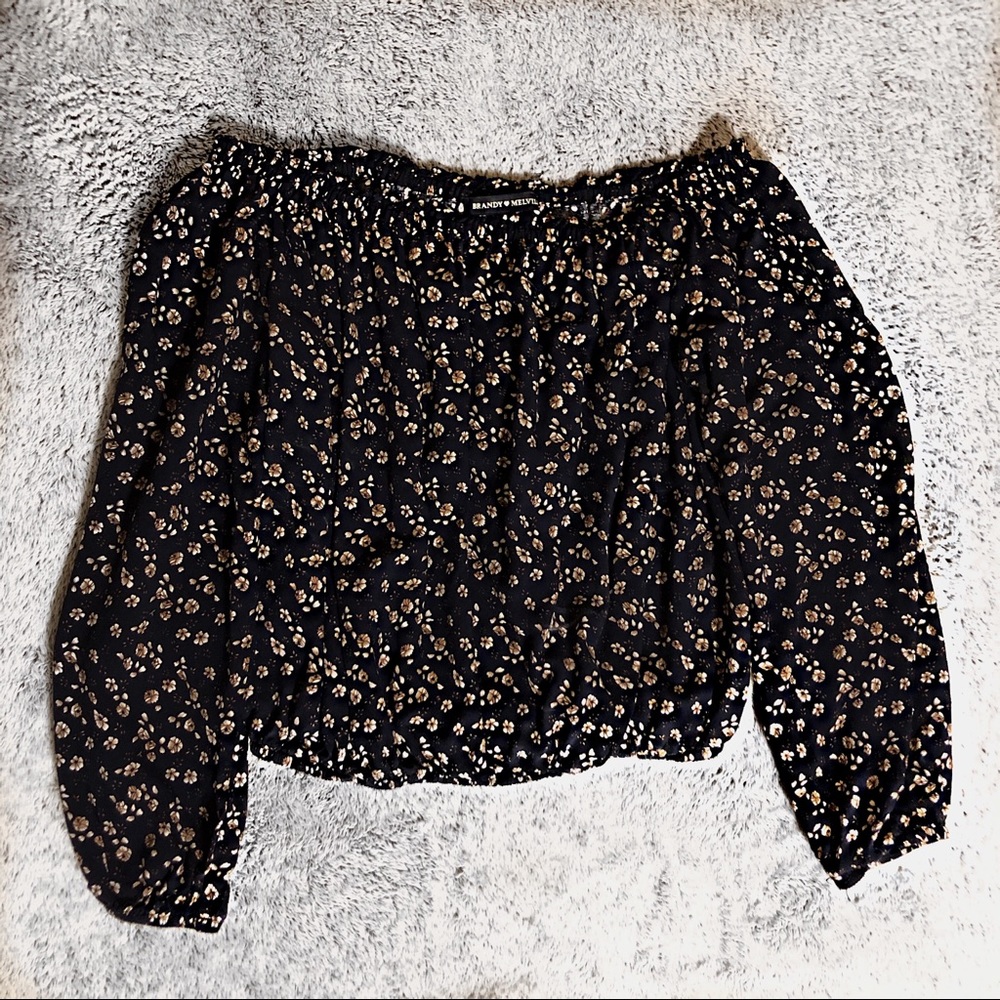 Brandy Melville Maura Off Shoulder Top